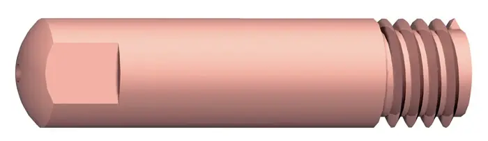 Sonderangebot A.BINZEL Stromdüse Draht-Ø 1 mm M 6 Länge 25 mm ( 1204740705 )
