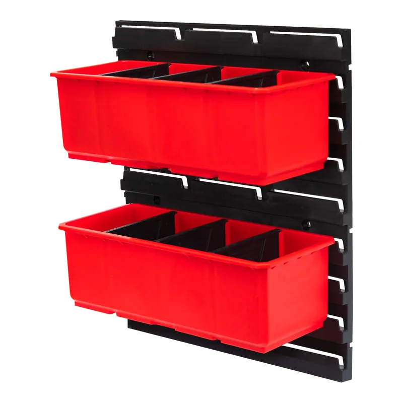 Ausverkauf Qbrick System Container Set Nr. 5 Werkstattwand 39 x 35 cm mit 2 Behältern für ONE 200 Basic / Profi / Technik und ONE Organizer XL