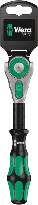 WERA Schwenk- und Umschaltknarre Zyklop Speed 3/8 ″ Anzahl Zähne 72 ( 4000821780 ) Neuheit