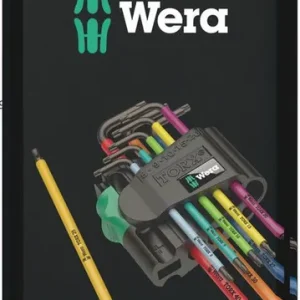 WERA Winkelschraubendrehersatz 967 SPKL 9-teilig T8 - T40 ( 4000825553 ) Beliebt