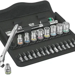 Highlight WERA Steckschlüsselsatz 8100 SA 8 Zyklop 28-teilig 1/4 ″ ( 4000821659 )