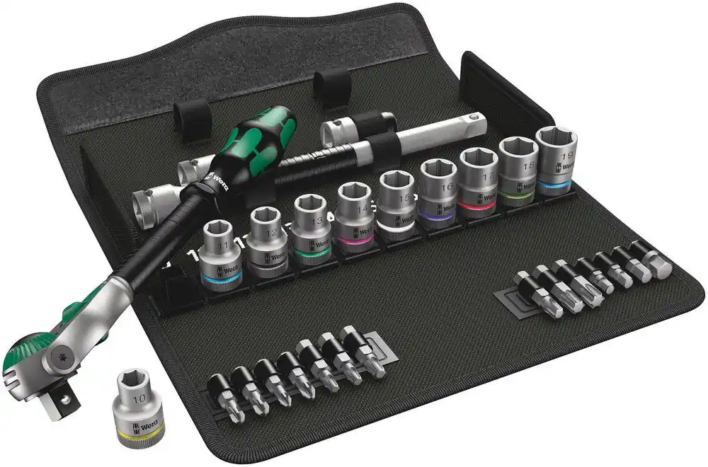 Begrenztes Angebot WERA Steckschlüsselsatz Zyklop Speed 28-teilig 1/2 ″ ( 4000821652 )
