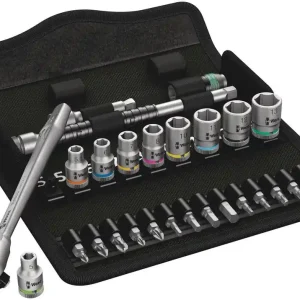 Begrenztes Angebot WERA Steckschlüsselsatz 8100 SA 7 Zyklop 28-teilig 1/4 ″ ( 4000821653 )