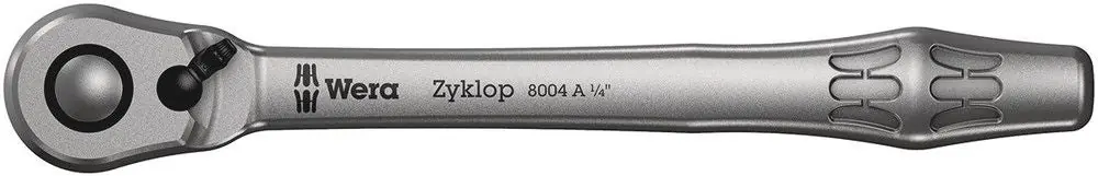 Neue Kollektion WERA Hebelumschaltknarre Zyklop Metal switch 1/4 ″ 72 Zähne ( 4000821626 )