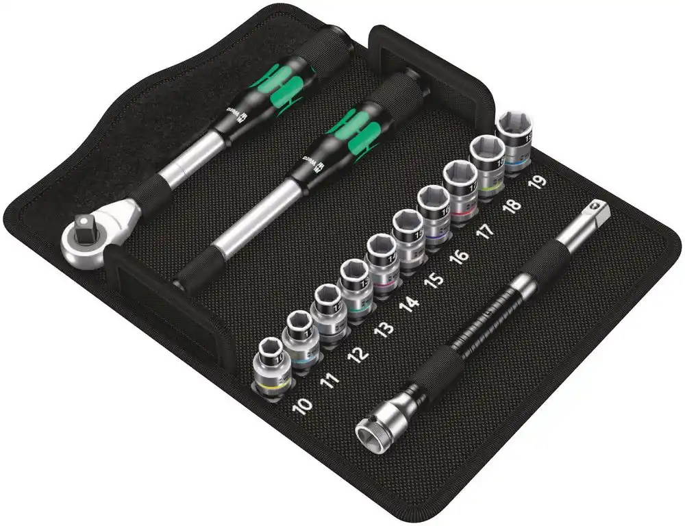 Echt WERA Steckschlüsselsatz 8006 SC 1 13-teilig 1/2 ″ ( 4000821145 )