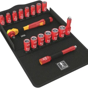 WERA Steckschlüsselsatz 8100 SB VDE 1 Zyklop 17-teilig 3/8 ″ ( 4000828008 ) Preisknaller