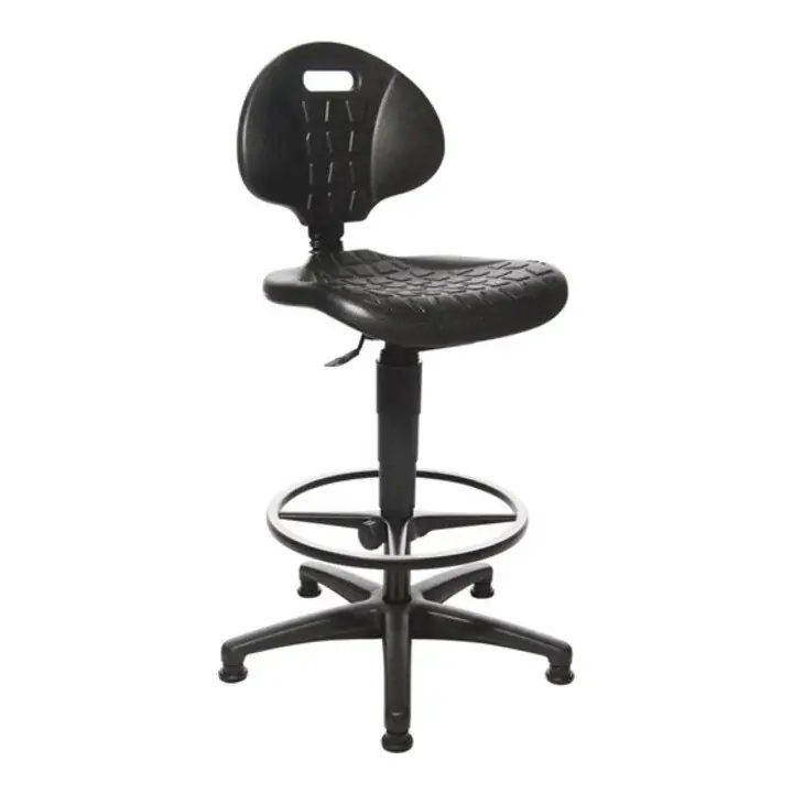 TOPSTAR Arbeitsdrehstuhl Tec 20 Bodengleiter + Fußring ( 9000454307 ) Preisreduziert