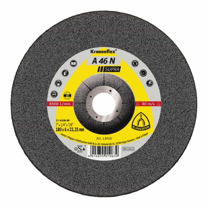 KLINGSPOR Schruppscheibe A 46 N Supra D115xS6mm ( 4000841094 ) Top-Angebot