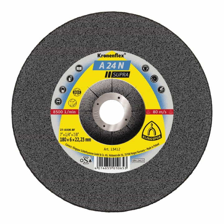 KLINGSPOR Schruppscheibe A 24 N Supra D230xS6mm ( 4000841091 ) Kracherpreis