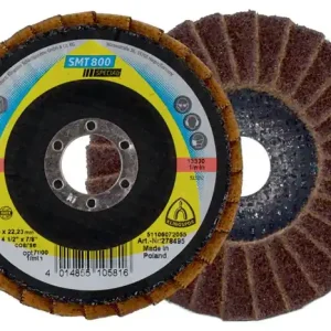 KLINGSPOR Fächerscheibe SMT 800 Ø 115 mm Körnung coarse 12° gewölbt ( 8000352161 ) Geprüft