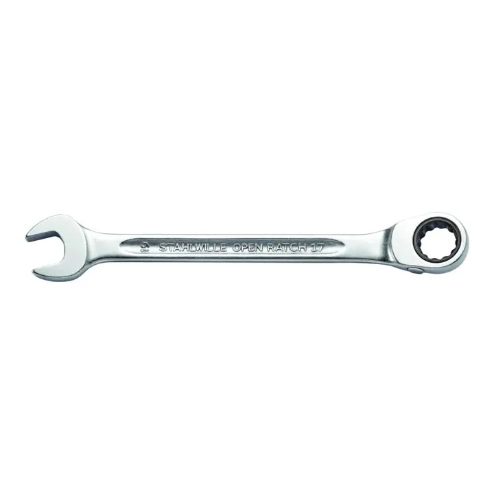 Top-Preis STAHLWILLE Maulringratschenschlüssel OPEN-RATCH 17 Schlüsselweite 8 mm Länge 144 mm ( 4000826063 )