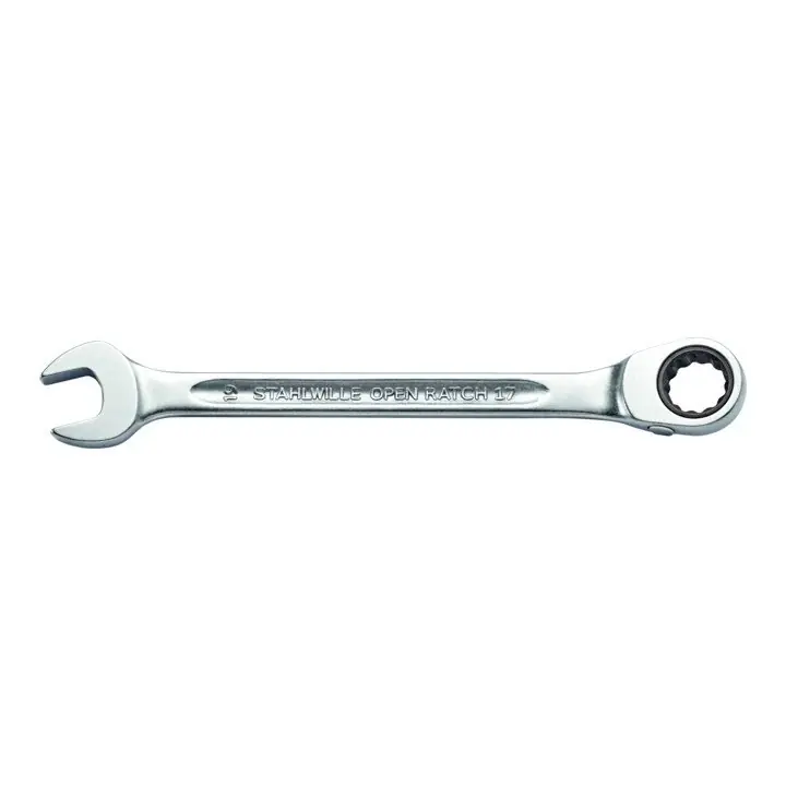 Bestseller STAHLWILLE Maulringratschenschlüssel OPEN-RATCH 17 Schlüsselweite 19 mm Länge 252 mm ( 4000826074 )