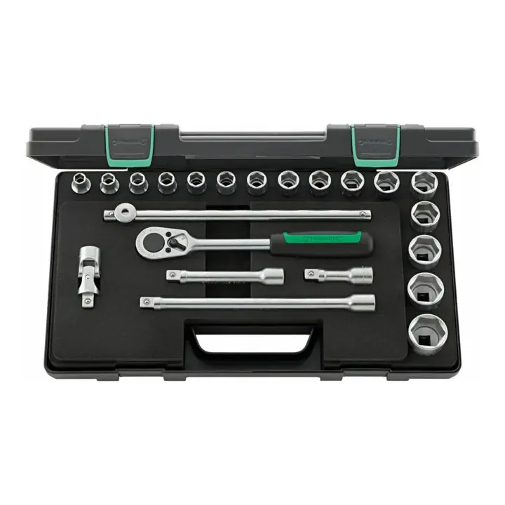 STAHLWILLE Steckschlüsselsatz 52/16/6 22-teilig 1/2 ″ ( 4000826443 ) Markenware