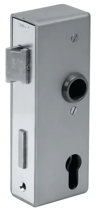 Begrenztes Angebot AMF Schlosskasten 141U, blank DIN links / rechts ( 3000251273 )