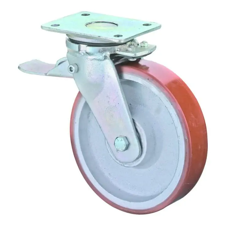 Angebot BS ROLLEN Schwerlastlenkrolle Rad-Ø 100 mm Tragfähigkeit 400 kg ( 3000275952 )