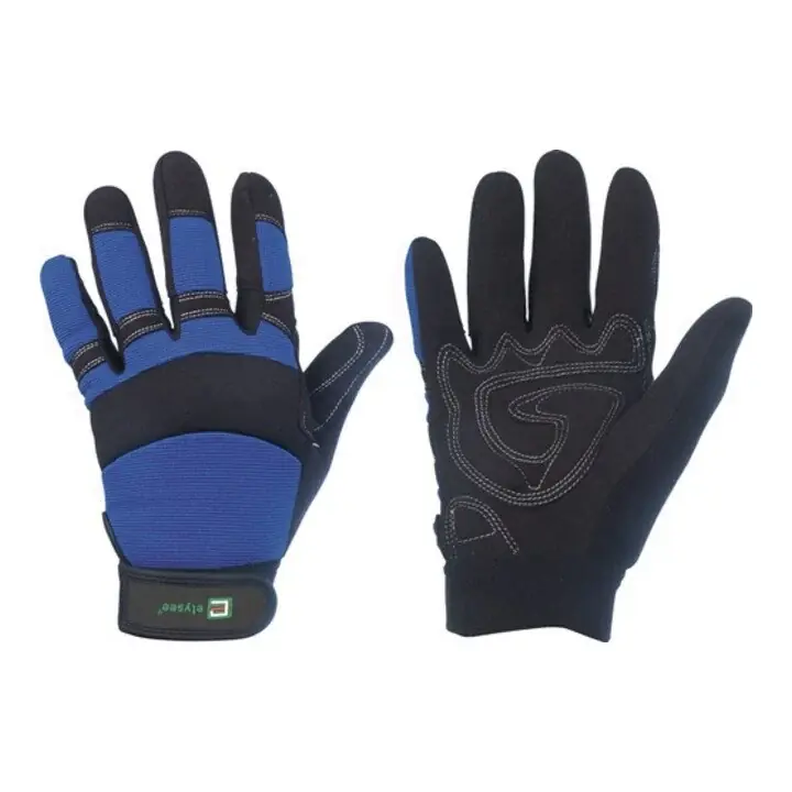 ELYSEE Kunstlederhandschuhe Master Größe 11 schwarz/blau ( 4000371076 ) Heißes Angebot