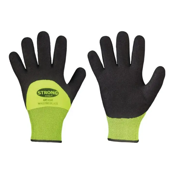 Sichere Zahlung STRONGHAND Kälteschutzhandschuhe Mallory/Black Größe 10 schwarz/gelb ( 4000371920 )