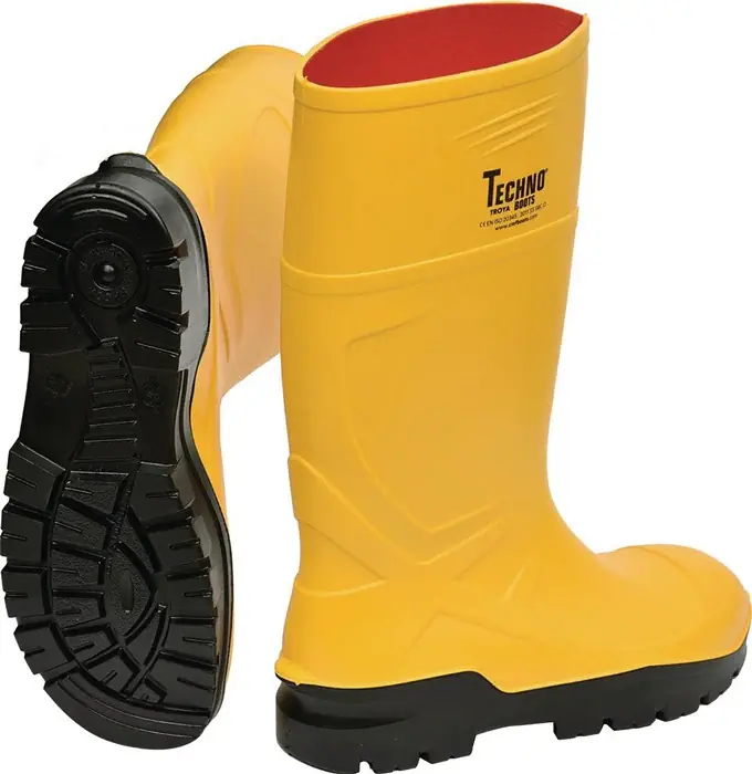 TECHNO BOOTS Sicherheitsstiefel Rönne Größe 41 gelb ( 4000374511 ) Sichere Zahlung