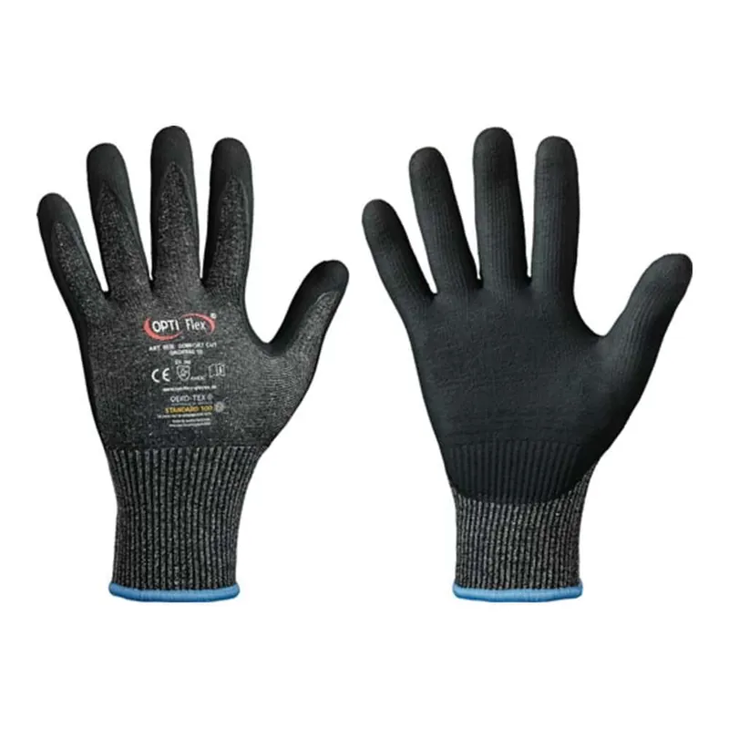 Angebot OPTIFLEX Schnittschutzhandschuhe Comfort Cut Größe 7 schwarz meliert/schwarz ( 4000371862 )