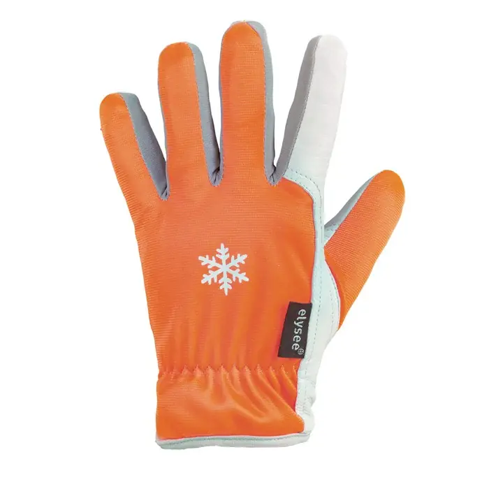 Neuheit ELYSEE Handschuhe GROEDEN Größe 10 orange/silber-grau ( 8000809129 )
