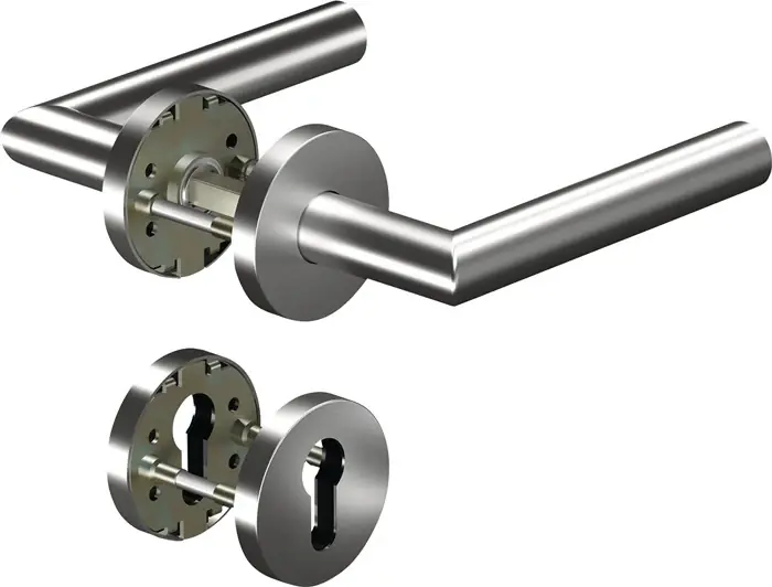 Kracherpreis OGRO Rosettengarnitur CORE8906 8mm / 6501 / 7122 WC ER Edelstahl ER ( 3000267175 )