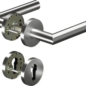 Knallerangebot OGRO Rosettengarnitur CORE8906 8mm / 6501 / 6612 PZ AL Aluminium F1 ( 3000267172 )