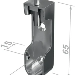 PG Schrankrohrlager 11118 Zinkdruckguss vernickelt ( 3000282762 ) Expressversand