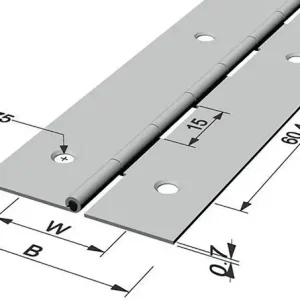 Knallerangebot PG Stangenscharnier Scharnierbreite offen 32 mm Materialstärke 0,7 mm ( 3000272203 )