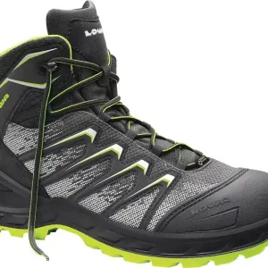 LOWA Sicherheitsstiefel Larrox Work GTX grey Mid Größe 46 grau/grün ( 8000469071 ) Jetzt Bestellen