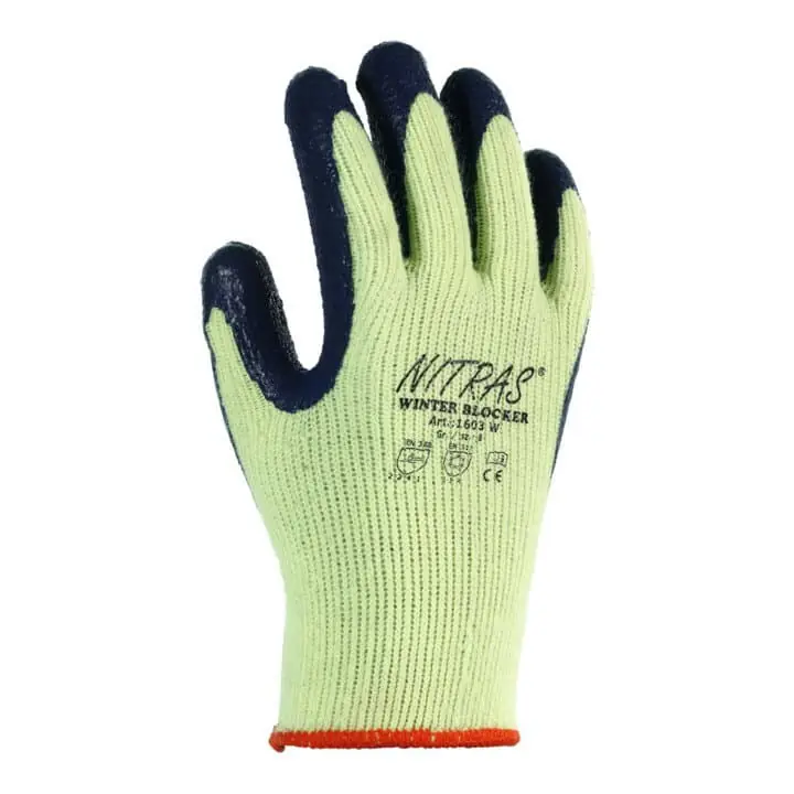 NITRAS Kälteschutzhandschuhe Winter Blocker Größe 10 neongelb/blau ( 4000371551 ) Sichere Zahlung