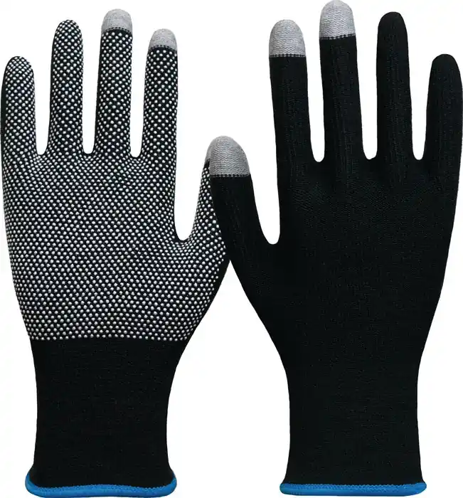 NITRAS Handschuhe SMART SWIPE Größe 7 schwarz/weiß ( 8002407876 ) Knallerangebot