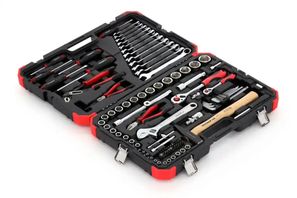 GEDORE RED Steckschlüssel-/Handwerkzeugkoffer R4600 3100 100-teilig ( 8000302123 ) Markenprodukt