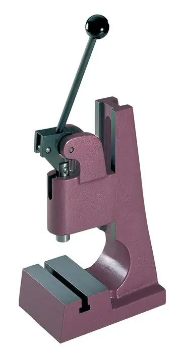 BERG & SCHMID Kniehebelhandpresse HK 500 Druckkraft 5 kN Hub 40 mm ( 4000830966 ) Schneller Versand