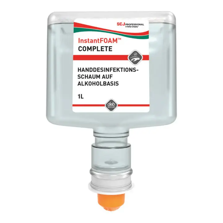 SC JOHNSON PROFESSIONAL Schaum-Handdesinfektionsmittel InstantFOAM® Complete 1 l ( 4707020178 ) Ausverkauf
