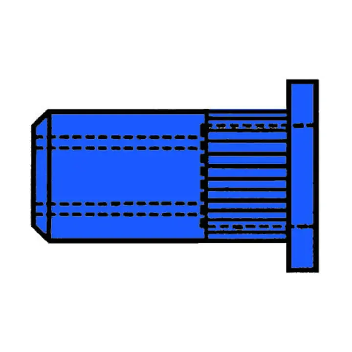 Must-Have GESIPA Blindnietmutter Nietschaft d x l 11 x 17 mm M8 ( 4000813530 )