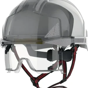 JSP Industriekletterhelm EVO® VISTAlens® Dualswitch™ weiß/rauch ( 4000370818 ) Direktkauf