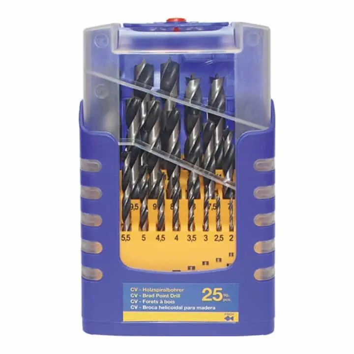 FISCH-TOOLS Holzspiralbohrersatz 012K 25-teilig ( 4000863169 ) Nur Für Kurze Zeit