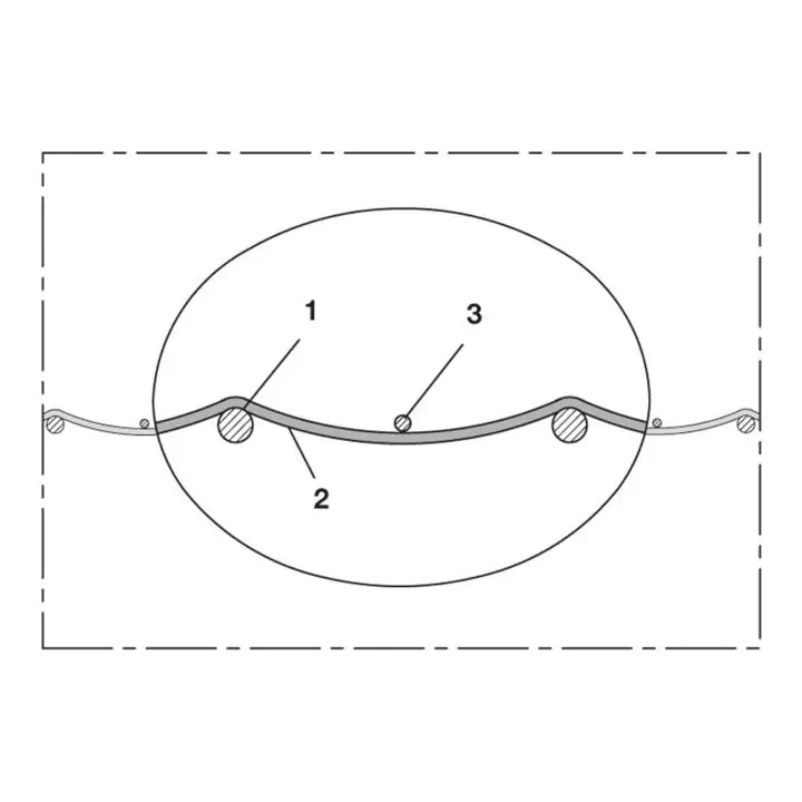 NORRES Absaug- und Gebläseschlauch SIL 391 ONE Innen-Ø 44-45 mm ( 4501400641 ) Markenprodukt