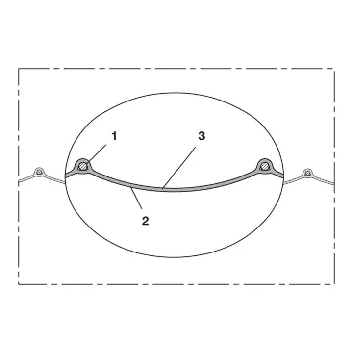 NORRES Absaug- und Gebläseschlauch PROTAPE® PVC 371 Innen-Ø 150-152 mm ( 4501401249 ) Expressversand