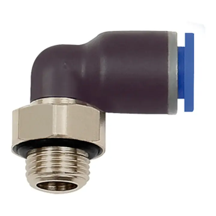 Schnäppchen RIEGLER L-Steckverschraubung Blaue Serie Außengewinde G 1/8 ″ SW 14 mm ( 4588880196 )