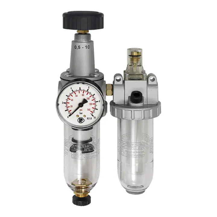 Zertifiziert RIEGLER Wartungseinheit Standard Gewinde G 3/8 ″ halbautomatisch ( 4588880481 )