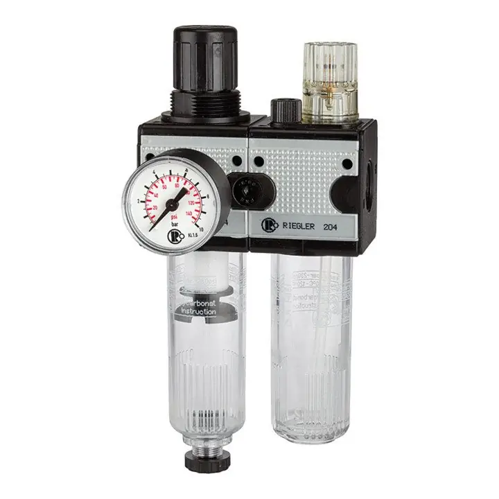 Kracherpreis RIEGLER Wartungseinheit MULTIFIX Gewinde G 1/2 ″ halbautomatisch ( 4588881037 )