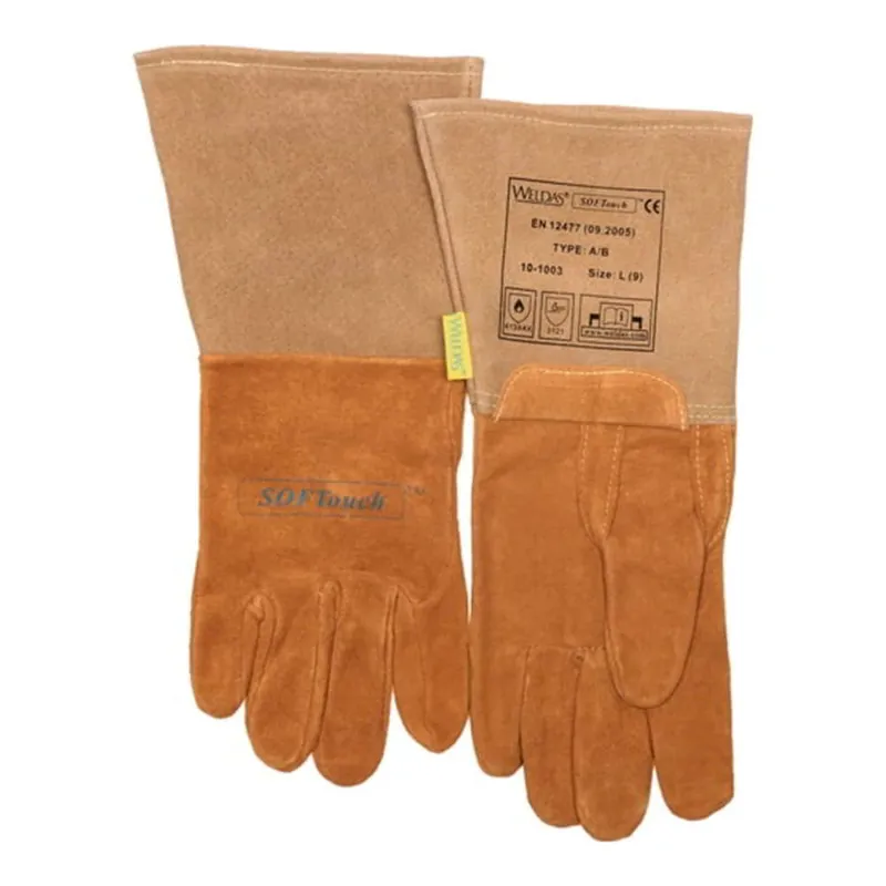 WELDAS Schweißerhandschuhe Größe XXL (10,5) orange ( 4702005012 ) Super-Preis