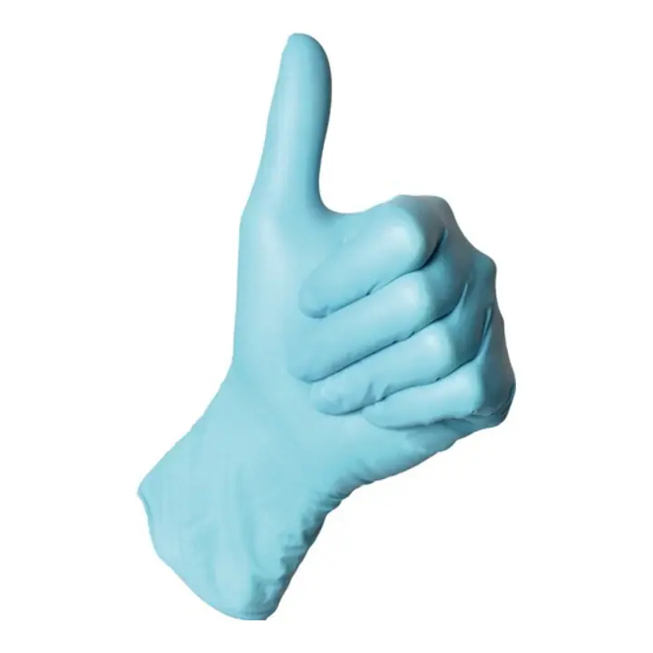 Geprüft SEMPERMED Einweghandschuhe SEMPERGUARD NITRIL XPERT SEMPERMED Größe 8-9 blau ( 8000140617 )