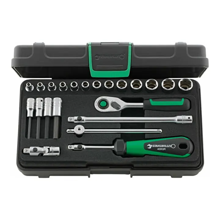 STAHLWILLE Steckschlüsselsatz 40/44/17/5QR 22-teilig 1/4 ″ ( 8000334711 ) Versand Am Gleichen Tag