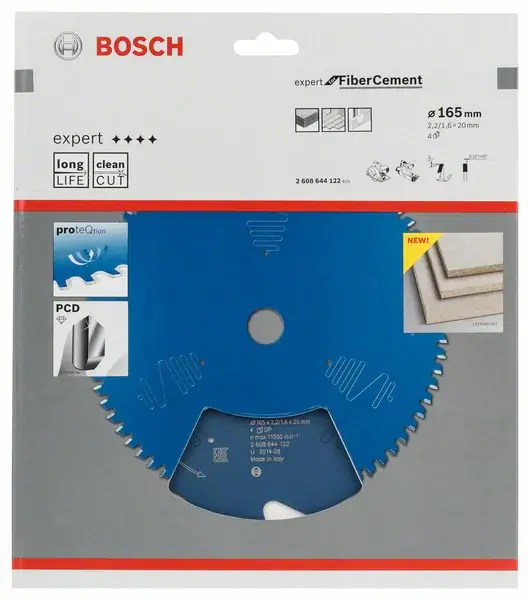 Super-Preis BOSCH Kreissägeblatt Außen-Ø 165 mm Zähnezahl 4 TCG ( 8000342214 )