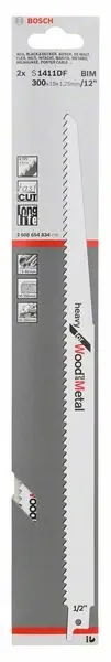 Wochenendangebot BOSCH Säbelsägeblatt S 1411 DF Länge 300 mm Breite 19 mm ( 8000343741 )