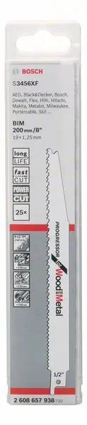 BOSCH Säbelsägeblatt S 3456 XF Länge 200 mm Breite 19 mm ( 8000343743 ) Highlight