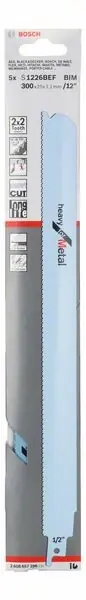 Rabatt BOSCH Säbelsägeblatt S 1226 BEF Länge 300 mm Breite 25 mm ( 8000343768 )