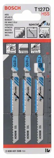 Top-Preis BOSCH Stichsägeblatt T 127 D Gesamtlänge 100 mm ( 8000346051 )